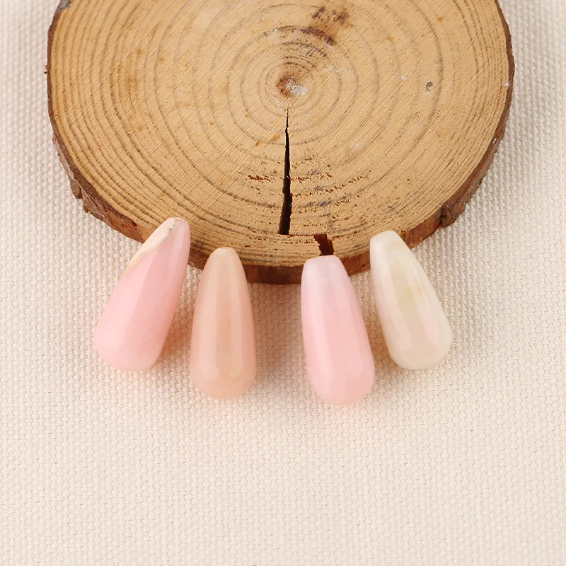 

AAA+ B&F Pink Shell Earring Beads for Jewelry Making, Handmade Natural stones beads, Stones for jewelry Making Supplies