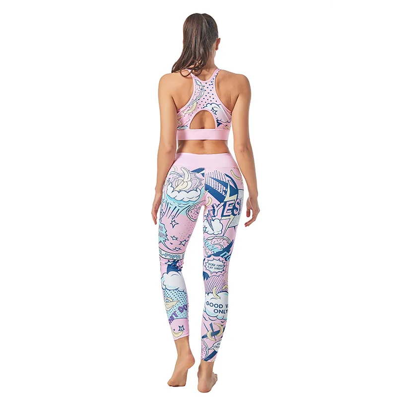 Leggings sport women fitness Seamless Print Yoga Pants leggings for fitness Running Sports pants Fitness Slim Gym Leggings 2024