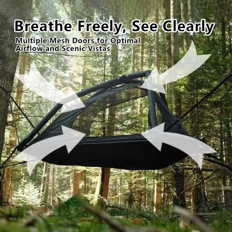 

Luxury Air Tent Waterproof Inflatable Camping Glamping Tent with Oxford Fabric for Outdoor Use