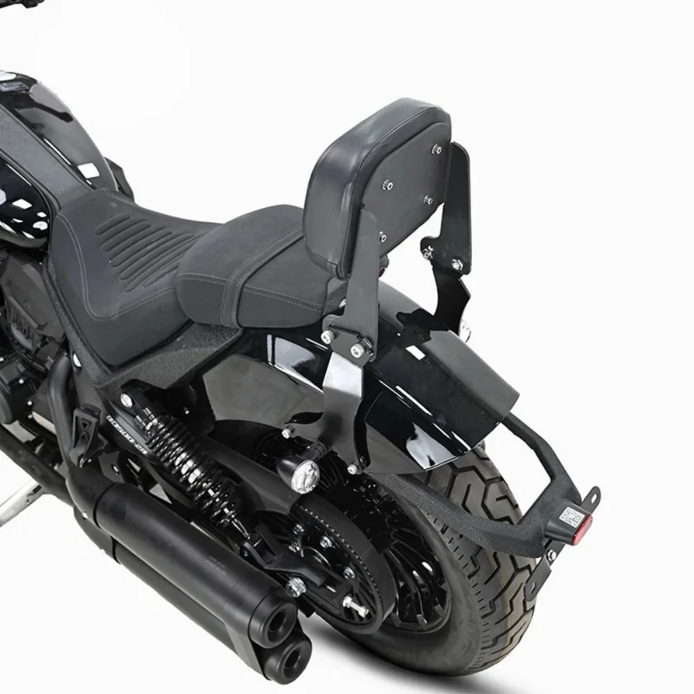 For BENDA Dark Flag 500 motorcycle rear backrest tail rack rear tail rack tail wing multi-function folding backrest modification