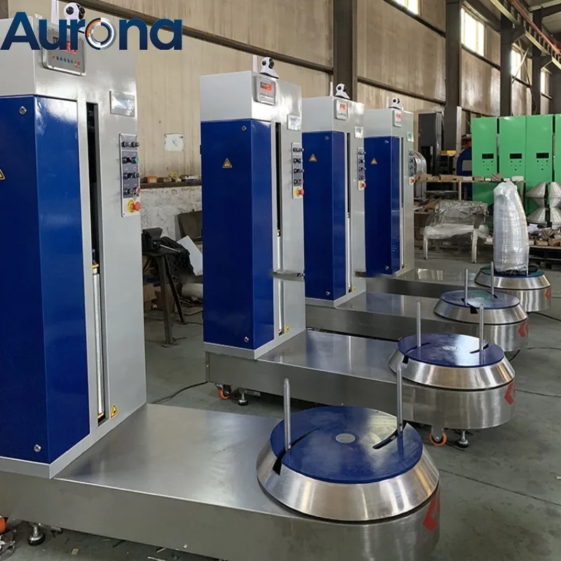 【Industrial】Airport Luggage Stretch Film Wrapping Machine