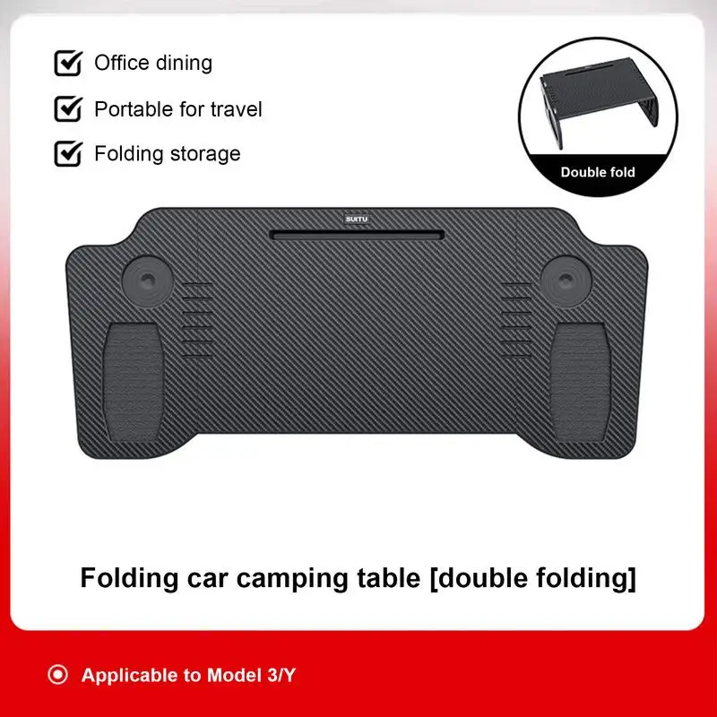 

for Tesla 3 Y Drive Desk Steering Wheel Foldable Laptop Stand Car Wheel Lunch Tray Fast Food Breakfast Tray Kids Meal Coffee Pot