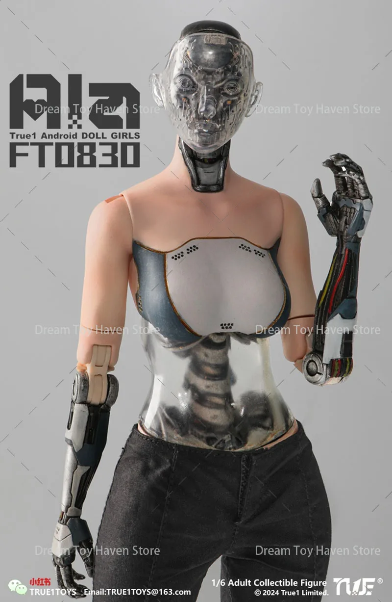 

True1Toys FT0830 1/6 Scale Women Soldier Cyborg Ala Mechanical Female Agent Full Set 12Inch Action Figure Model Toys Collection