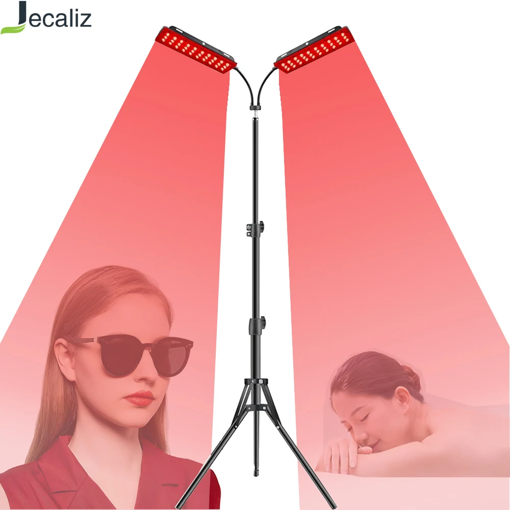 

Red Light Lamp with Stand Height Adjustable Bracket Infrared Light Panel for Waist,Head,Shoulder Fatigue Relief Skin Recovery