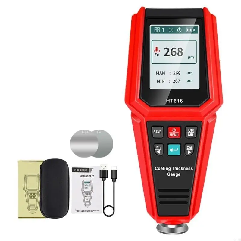 

Q22B Car FE & NFE Paint Gauge Coating Thickness Gauge 0-1500μm Thickness Meter