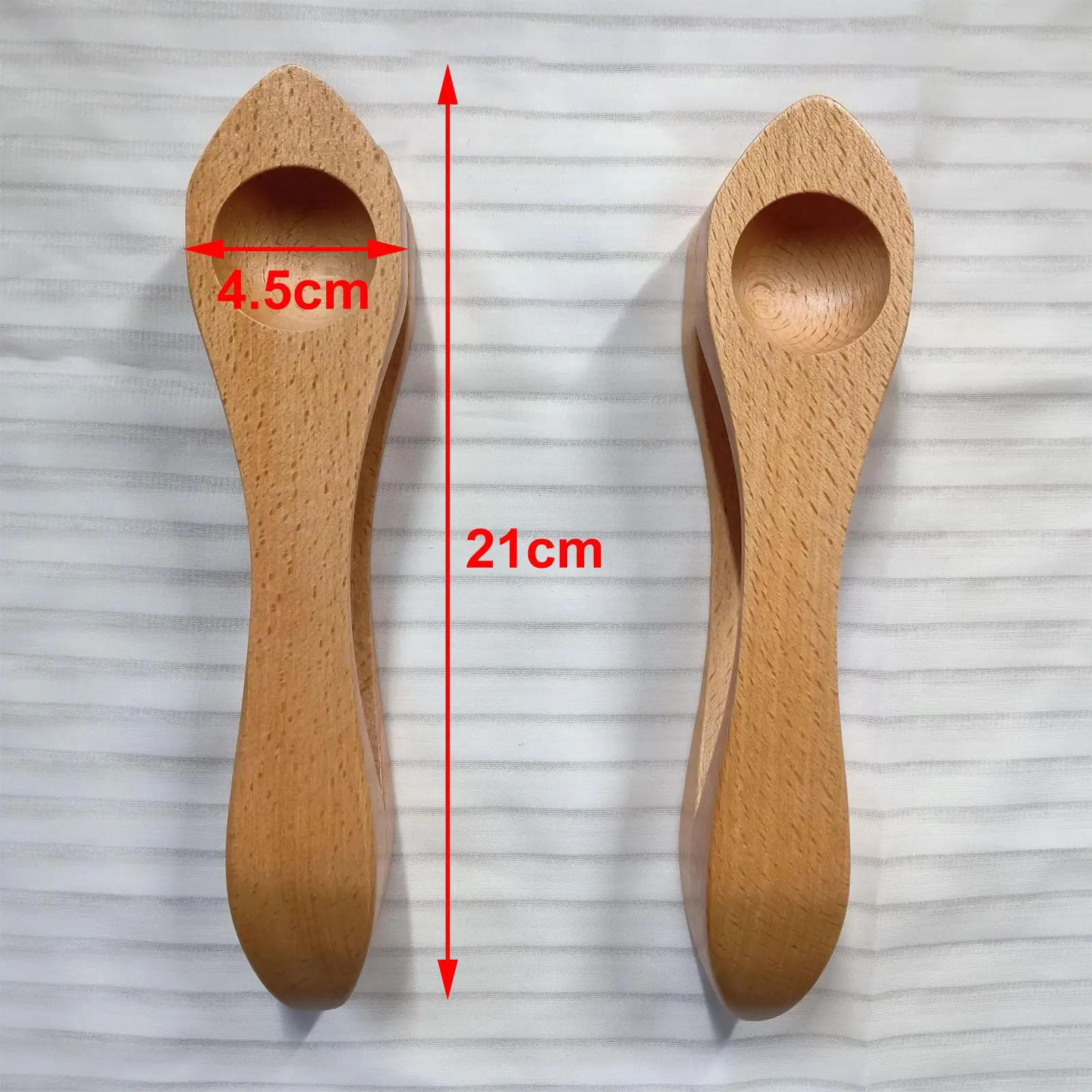 Handmade Wooden Musical Spoons Portable Percussion Instrument Traditional Folk Music for Wedding Gift