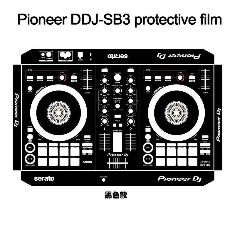 Pioneer DDJ-SB3 Controller Panel Film Pioneer Personality Colorful Stickers Personalized Customization panel protective film