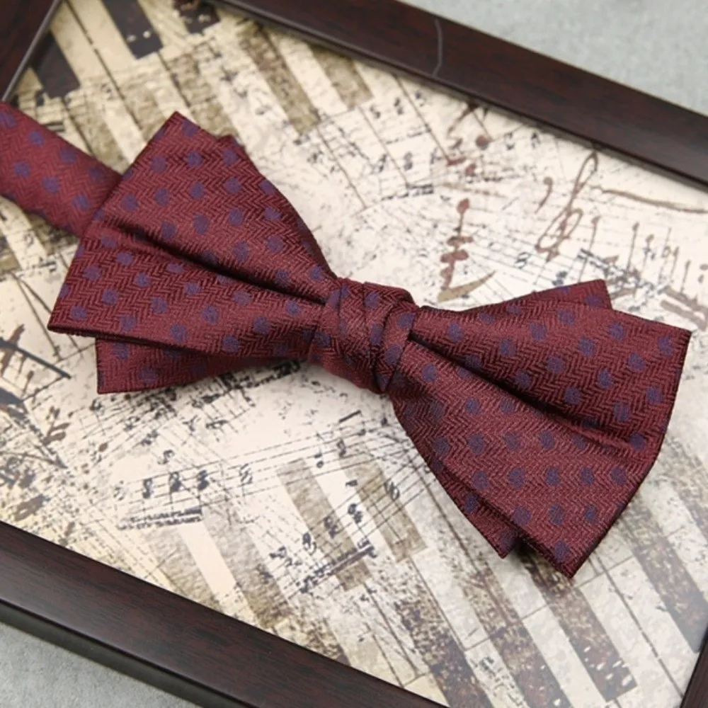 الإبداعية قابل للتعديل الأحمر سلسلة ربطة القوس فيونكة لينة Bowknot الرجال ربطة العنق المشارب زهرة العريس رفقاء مأدبة