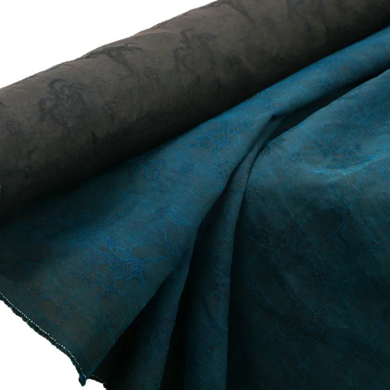 A group of Hanfu facings made silk electrically-spun tortoise jacquard fragrant gauze fabric