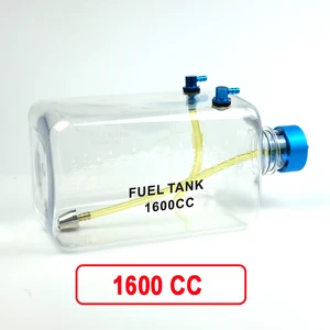 Transparent plastic bottle, fuel tank, gasoline, CNC, aluminum alloy, nitro gas and plane, 300 ml, 400 ml, 500 ml, 600ml, 750 ml, 1000 ml, 1600ml, 1pc 12 Main Sales Nitro Water Bottle - №6