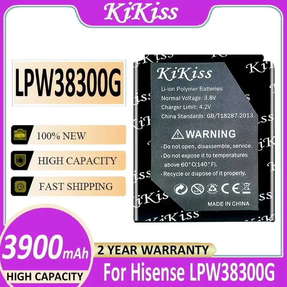 

Легкий аккумулятор большой емкости для мобильного телефона Hisense LPW38300G 3900 мАч