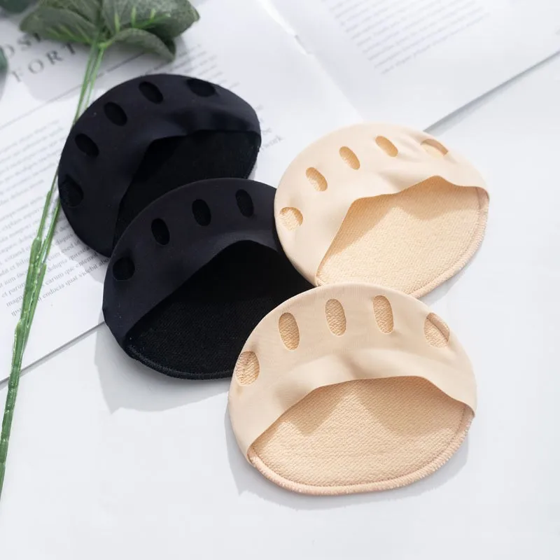 4Pcs Five Toes Forefoot Pads for Women High Heels Half Insoles Foot Pain Care Absorbs Shock Socks Toe Pad Massaging Toe Pad