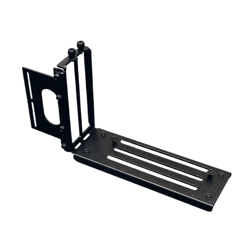 

Вертикальный кронштейн для GPU, высокоскоростной кабель-удлинитель без потерь, черный держатель для GPU для компьютерного корпуса