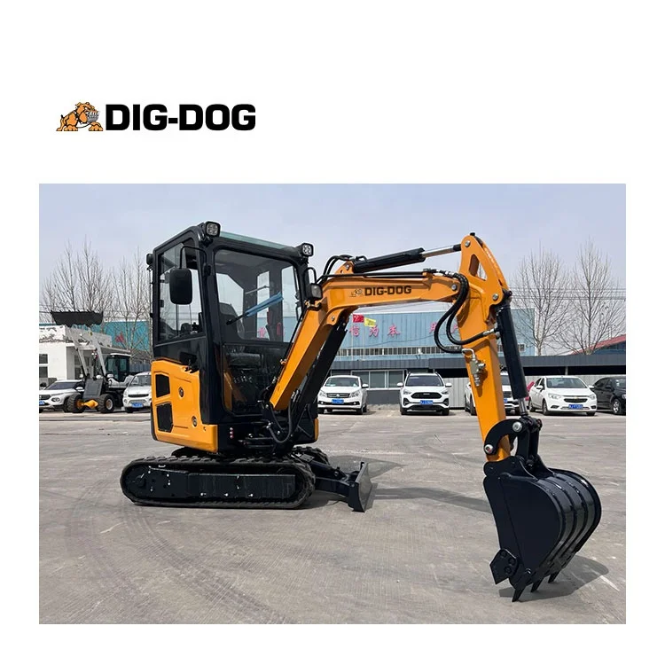 small industrial excavator 2T tailless swing type best mini excavator with swing boom function and retractable undercarriage