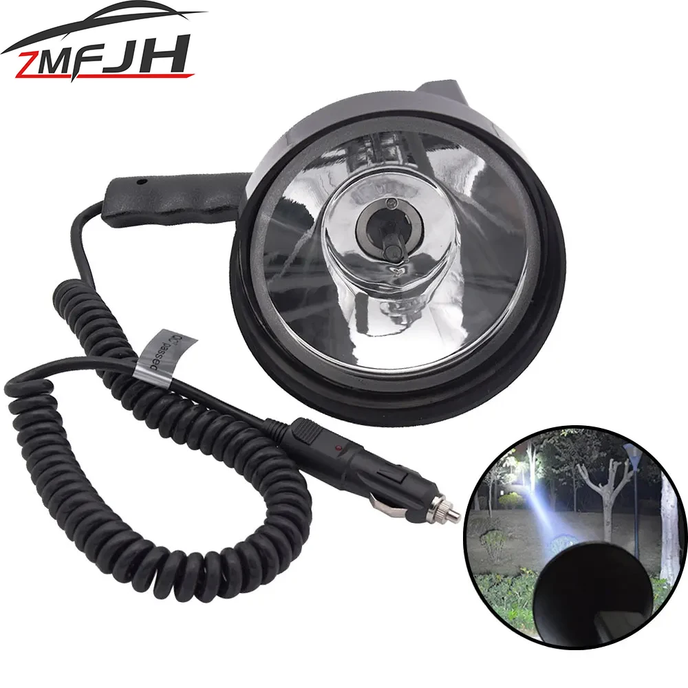 

Водонепроницаемая ксеноновая лампа 12 В 5 дюймов 35 Вт, уличный прожектор, портативный прожектор, фонарь, ручные фонари для охоты, рыбалки, патрулирования, HID