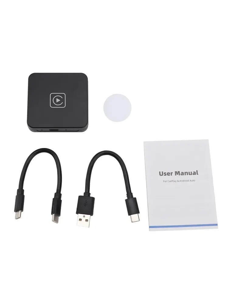 2 in1 Wireless CarPlay Android Auto Box Wireless Adapter WiFi For Mazda Toyota Mercedes Peugeot Volvo Support Netflix image 5