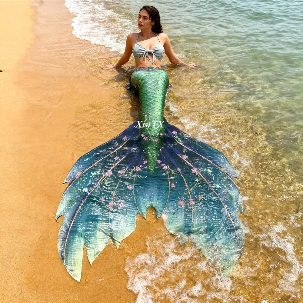 

Dream Mermaid Tail Swimsuit for Swimming Unisex Suitable for Aquariums and Pools Mermaid Training Classes Customizable Sizes
