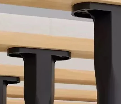 Telescopic Adjustable Bed Beam Support Foot Reinforced Plastic Furniture Leg Sofa Leg Bed Bottom Load Bearing Bracket
