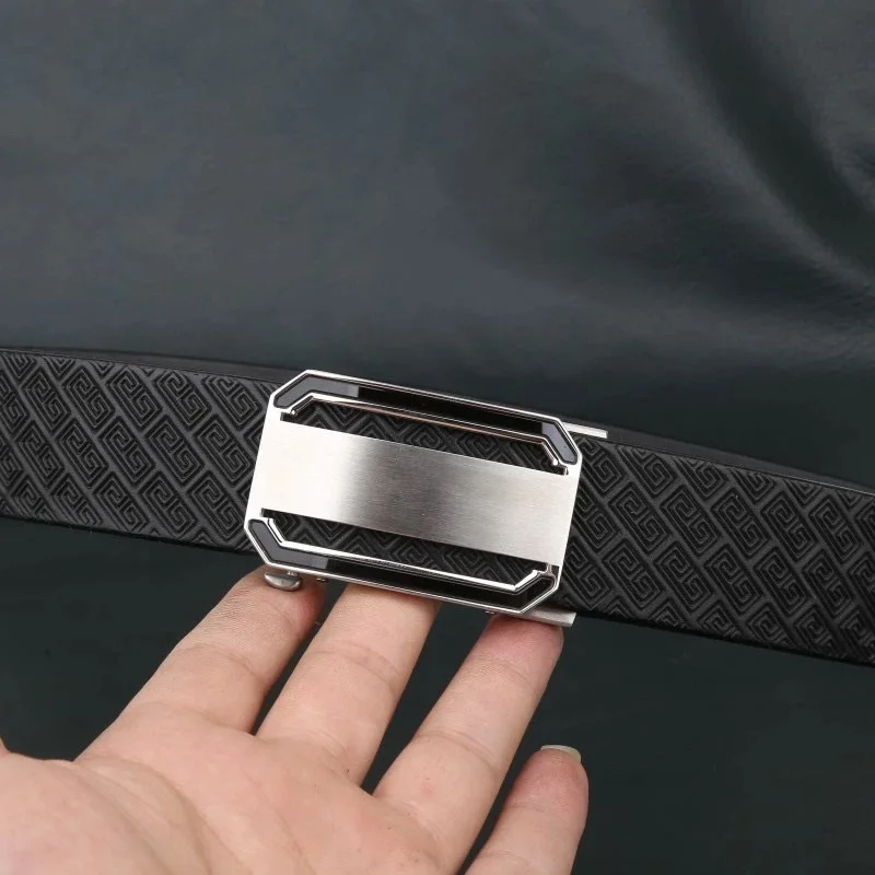 ceinture-en-cuir-de-vache-veritable-pour-hommes-avec-boucle-a-double-boucle-et-bordure-noire-faite-a-la-main-importee-d'italie-ceinture-en-cuir-de-vache-de-premiere-qualite-en-acier-inoxydable-304