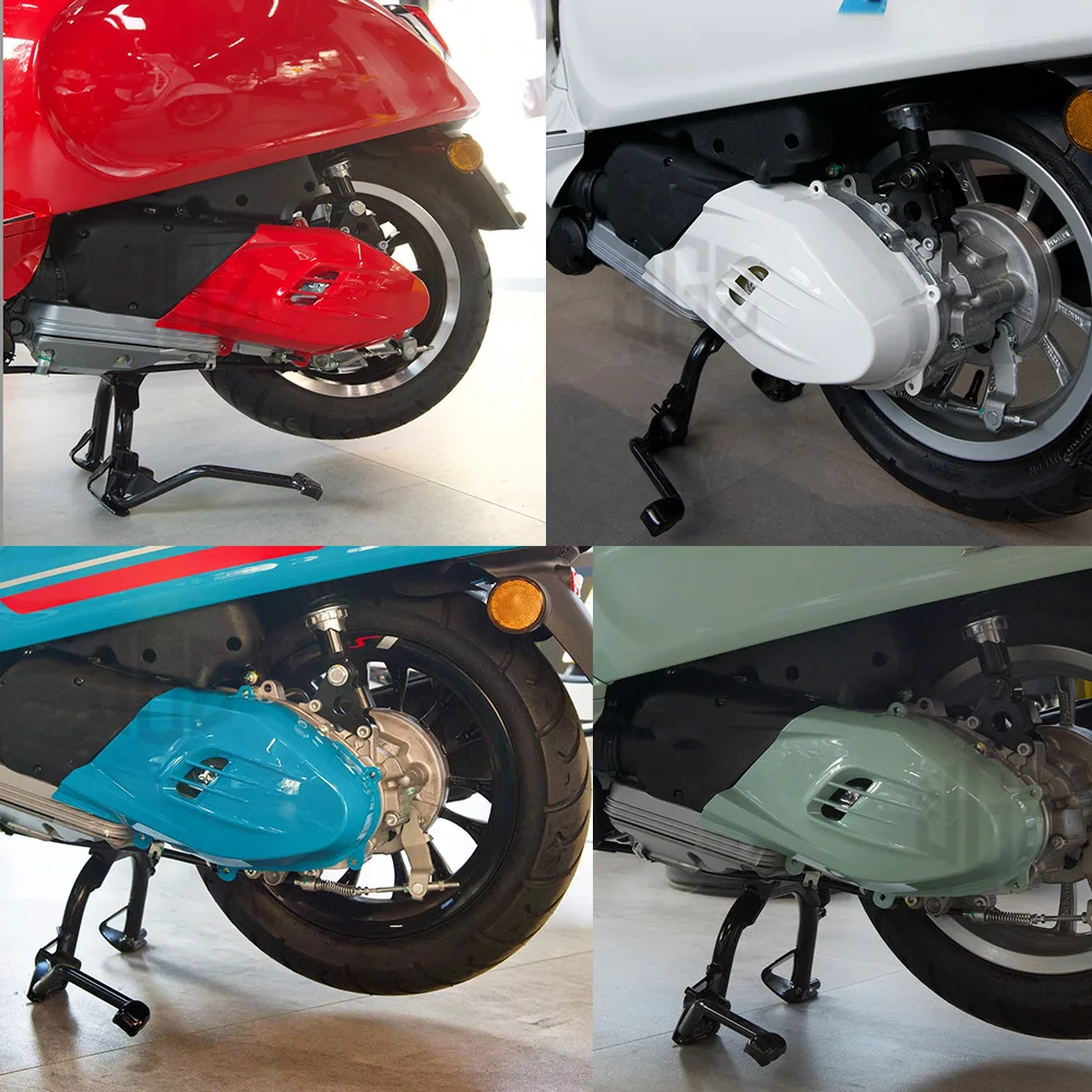 Motorcycle ABS Transmission Case Box Gearbox Protector Cover Accessories for VESPA SPRINT PRIMAVERA 50 150 125 2019 - 2024