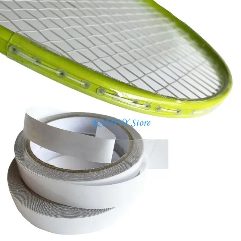 G6DE Clear Beaches Tennis Racket Head Sticker Racket Paddles Head Protections Tape