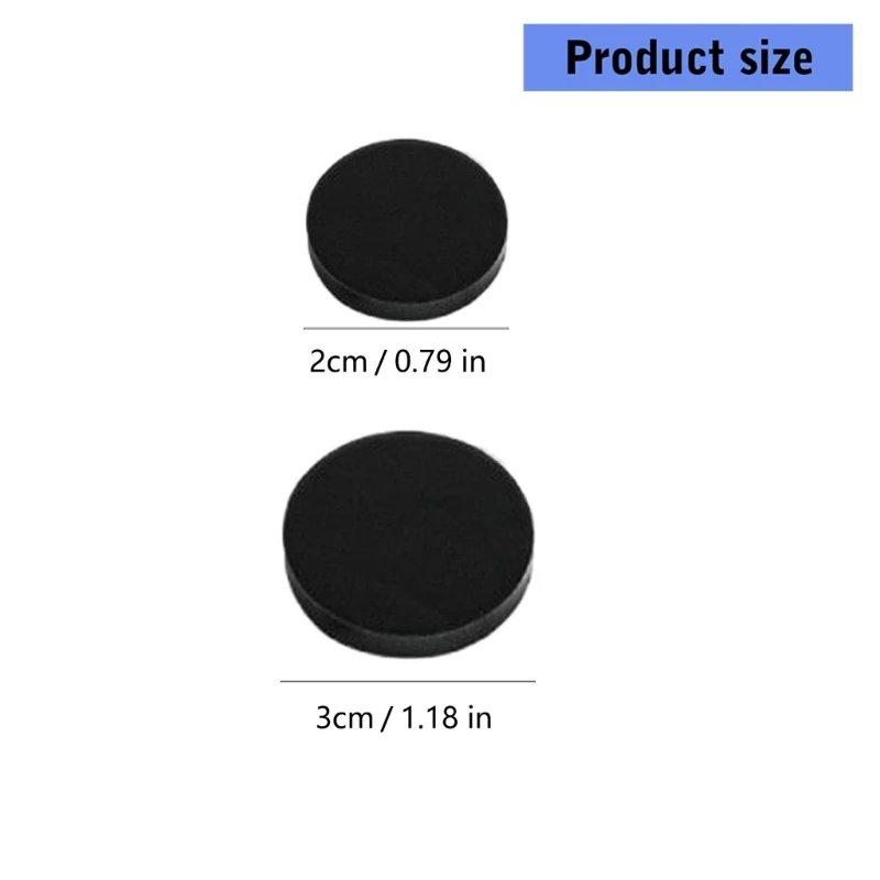 Silicone Mat for Game Controller Keyboard Adhesive Shock Absorption Foot Pads 77JC