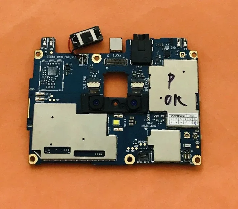 Original mainboard 2G RAM+16G ROM Motherboard for DOOGEE X95 MT6737 Quad Core