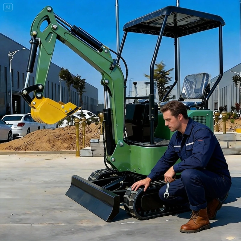 

Индивидуальные мини-экскаваторы 1.0/2.5т с дизельным двигателем и гидравлической траншейной лопатой для строительных работ (Европа)