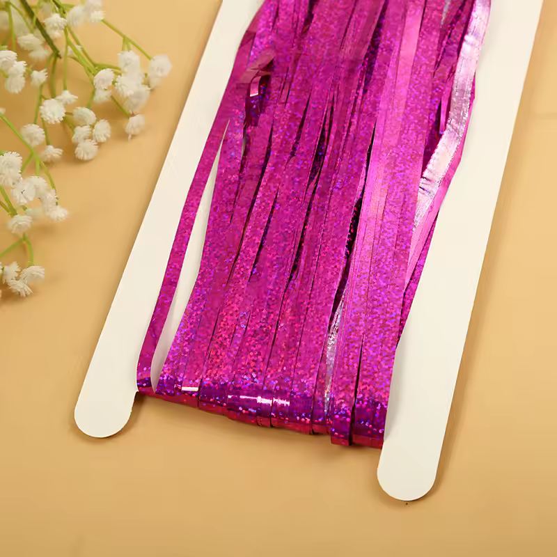 Cheap as a Party Metallic Tinsel Foil Fringe Curtains Backdrop for Birthday New Year Eve Party Photo Wedding Decor - Image 24
