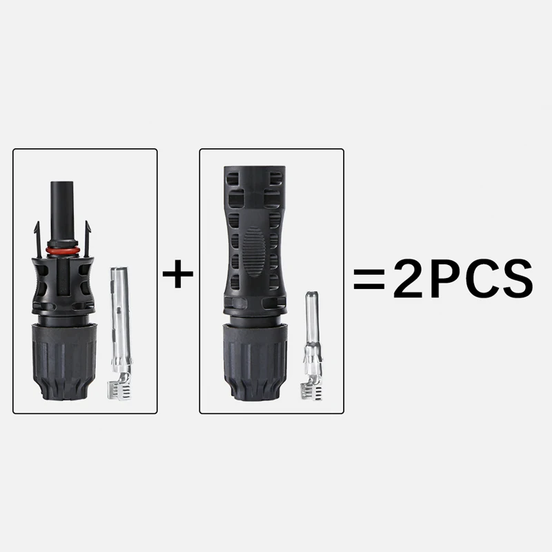 Wholesale XIONGISOLAR 100/40/20/10 PCS ip67 1500V 30A DC Conenctors solar connector PV Connector for 2.5/4/6mm2 Cable