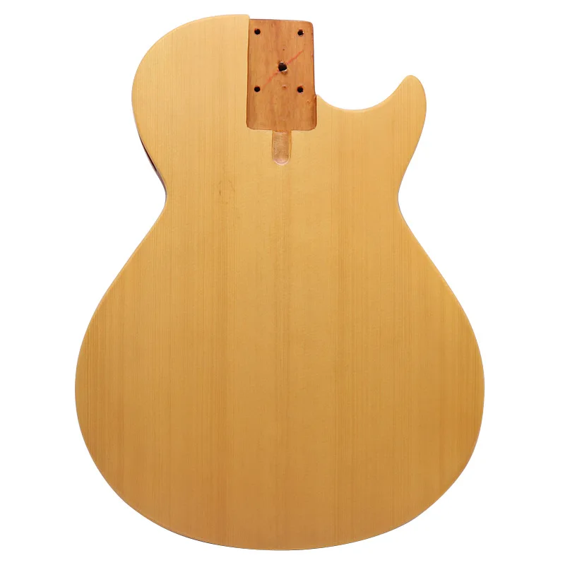 

Country music guitar body - Spruce veneer - Natural wood color - DIY assembly and modification musical instrument accessory