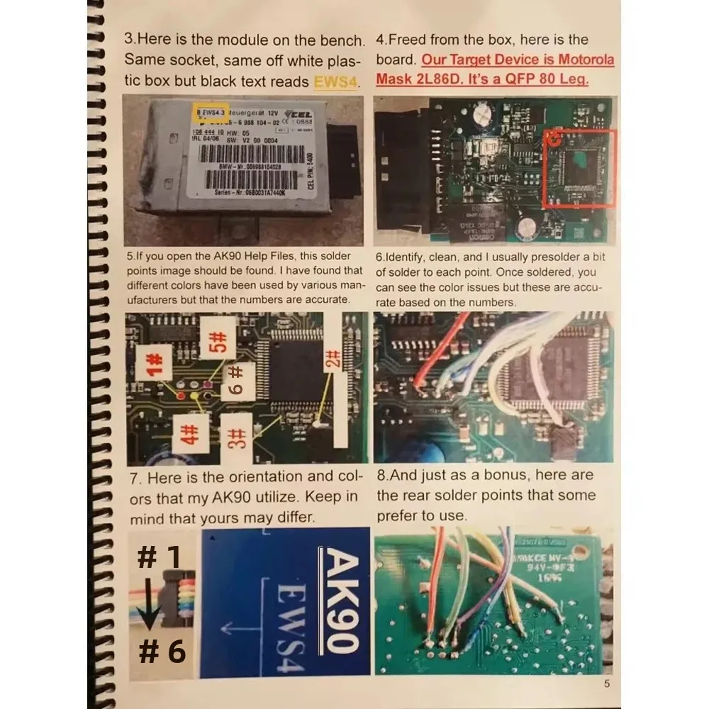 برنامج IMMO BOOK المتقدم لبرمجة منع الحركة للسيارات 327 صفحة PDF - تشخيص إصلاح صندوق التحكم في السيارة دليل التدريس ECU