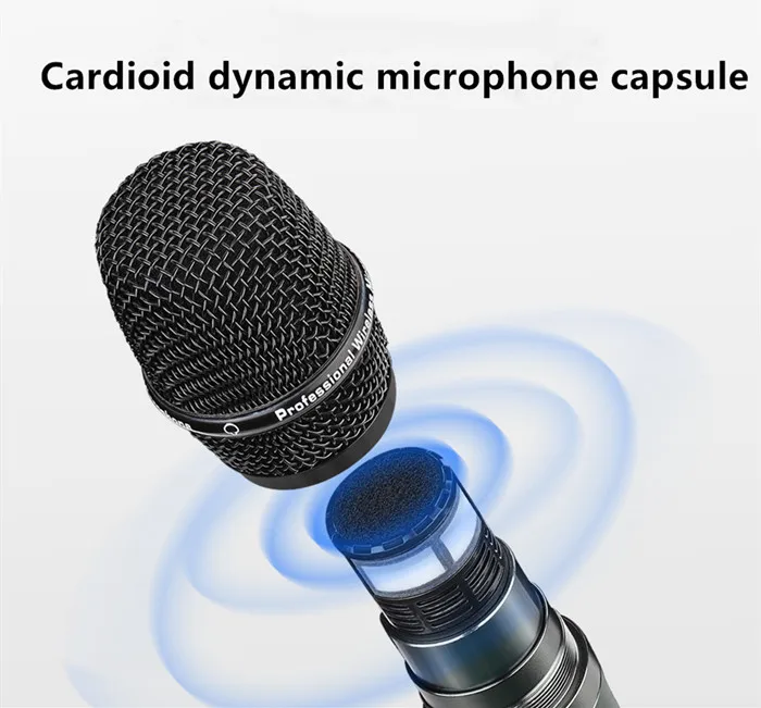 TKG TURE DIVERSITY 640-690MHz KU-39 uhf ثنائي القناة اللاسلكي المهنية الصوت مرحلة الأداء ميكروفون لاسلكي