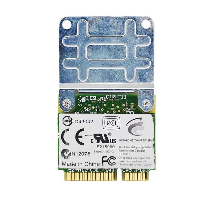 896F BCM970015 BCM70015 Mini PCI-Express полувысокий видео/аудио аппаратура