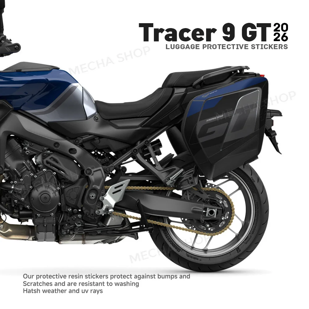 Motorcycle Sticker Protection Kit Decals Suitcase For Tracer 9 GT + 9GT Plus 2026 2025 2024 2021 2022 2023