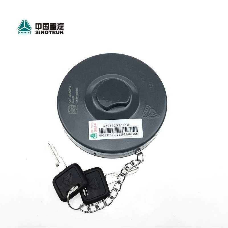 

Sinotruk HOWO Truck 380hp Spare Parts Fuel tank Cover CAP AZ9112550213 Fuel Tank Lock Cover FOR HOWO 371 HOWO 336