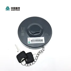 Sinotruk HOWO Truck 380hp Spare Parts Fuel tank Cover CAP AZ9112550213 Fuel Tank Lock Cover FOR HOWO 371 HOWO 336