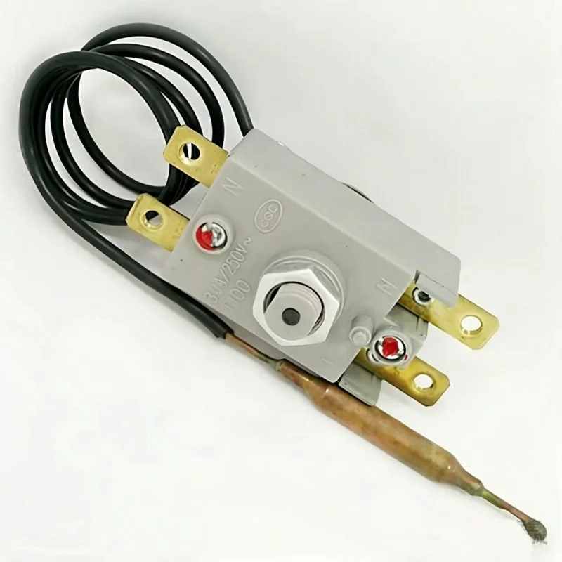 93C 95C 105C 115C 125C 130C Electric Water Heater Kettle Thermostat Reposition Switch AC 250V 20A 4 Pin Terminals