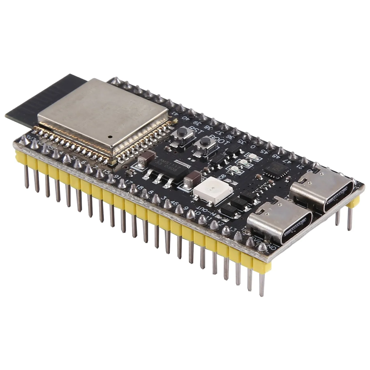 BABQ ESP32-S3 N16R8 Papan Pengembangan DevKitC-1 WROOM-1 Pengelasan Papan Pengembangan Bluetooth WIFI