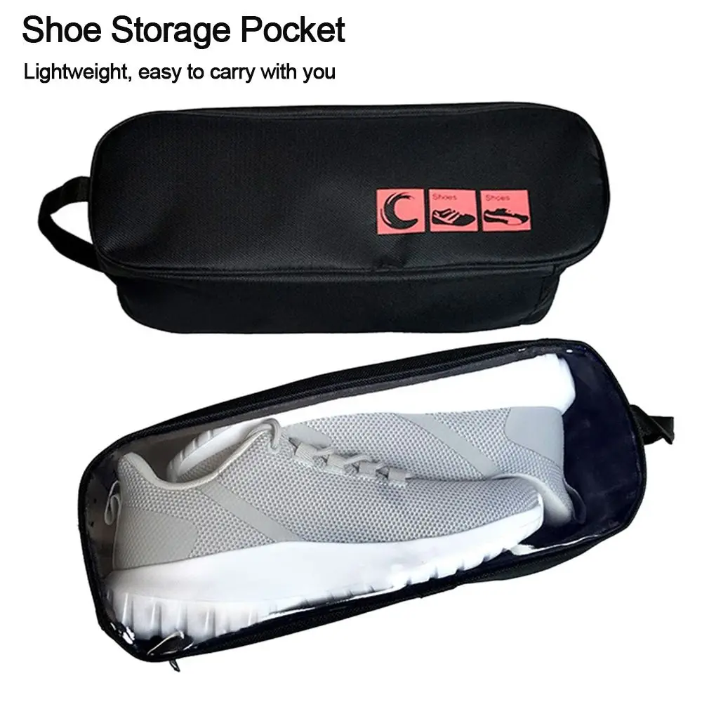 Clear Carry Shoes Protect Shoes Bag Dustproof Cover Shoe Storage Pocket Organizer Pouch