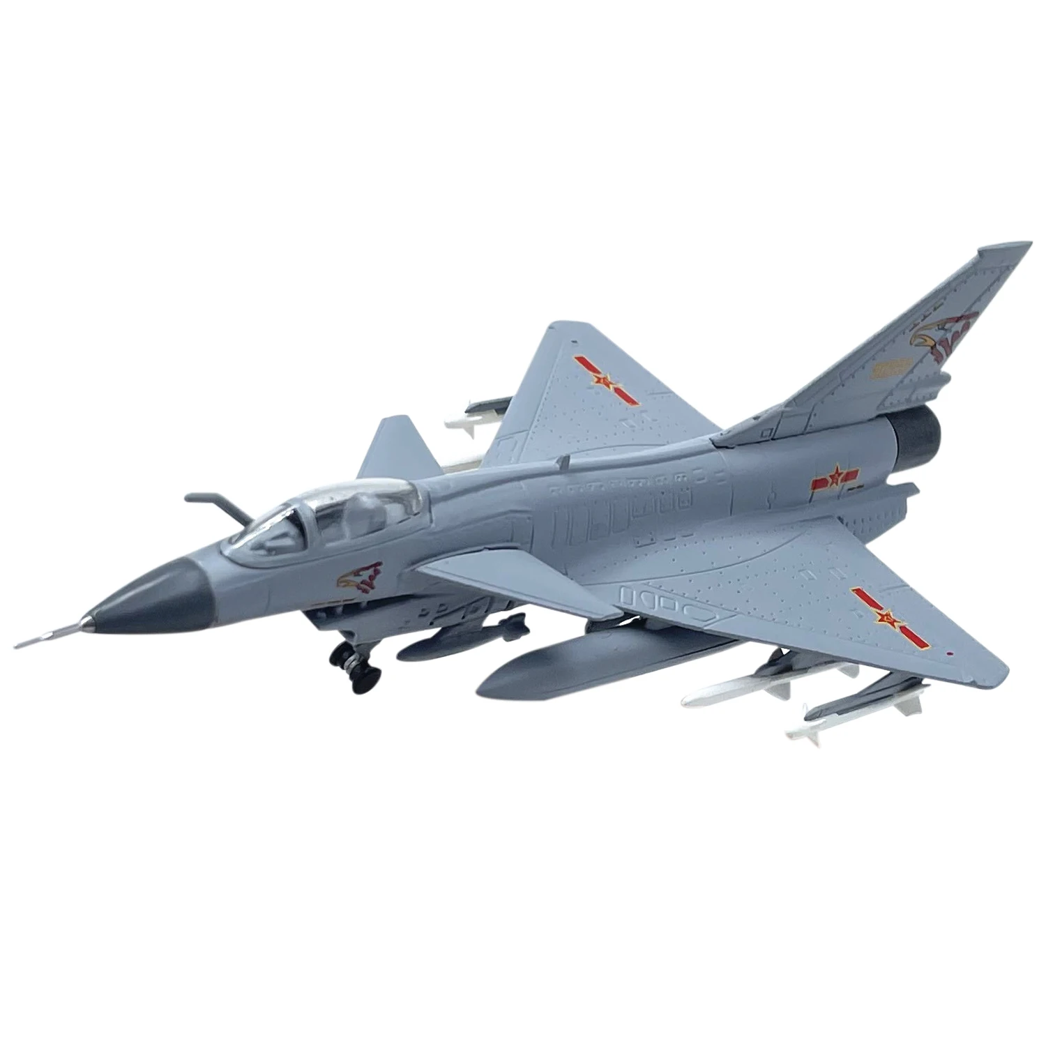 

1:144 Scale China's J-10 Fighter Jet Militarized Combat Aircraft Model Alloy Die Cast Finished Product Collection Toy Gift