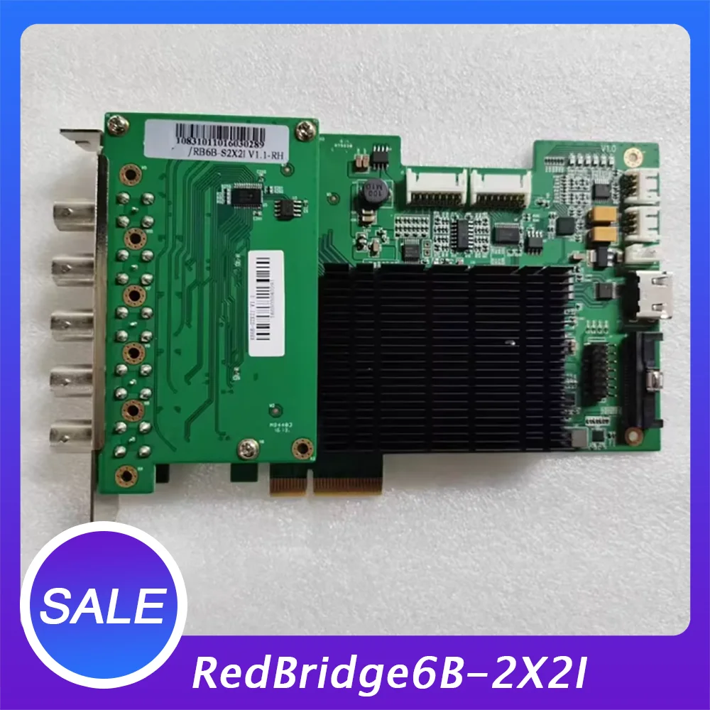 Audio Acquisition Card RedBridge6B-2X2I V1.0-RH