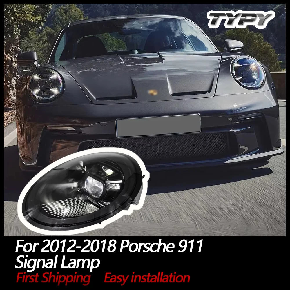 

Car Lights Full LED Front Lamps For 2012-2018 Porsche 911 PDLS Matrix Laser Headlights Assembly 991 Signal Lamp