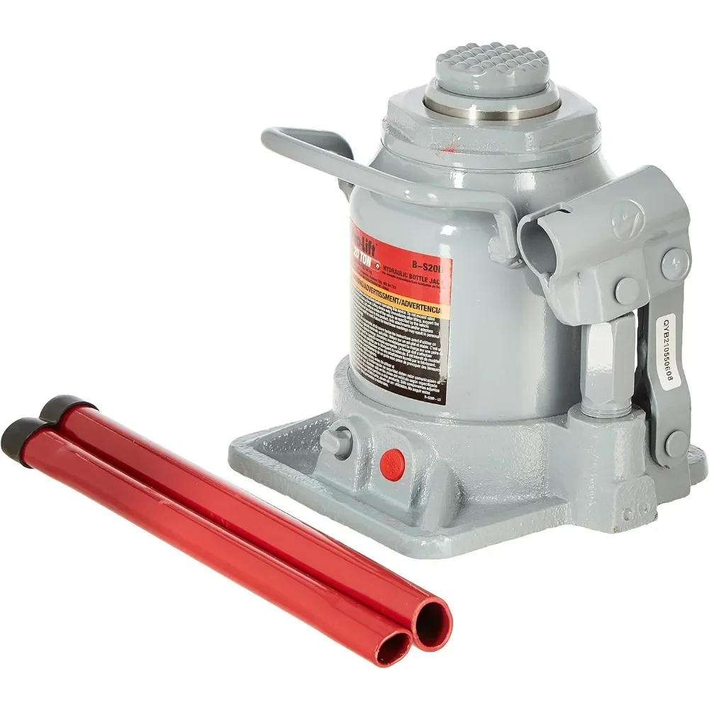 Pro-Lift for B-S20D Grey Hydraulic Bottle Jack - 20 Ton Capacity