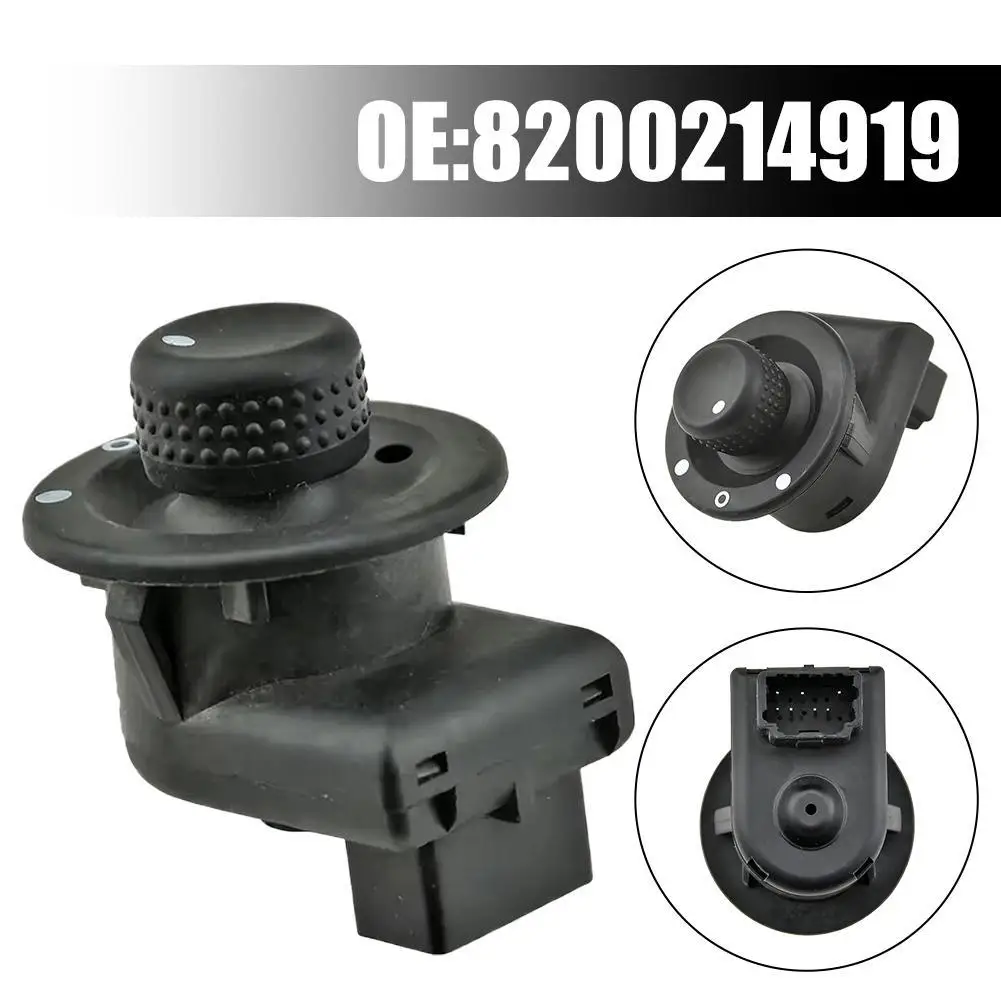 Car Side Rearview Mirror Switch Adjustment Button 8200214919 For Kangoo For Opel VIVARO A 2001-2014 7700410141