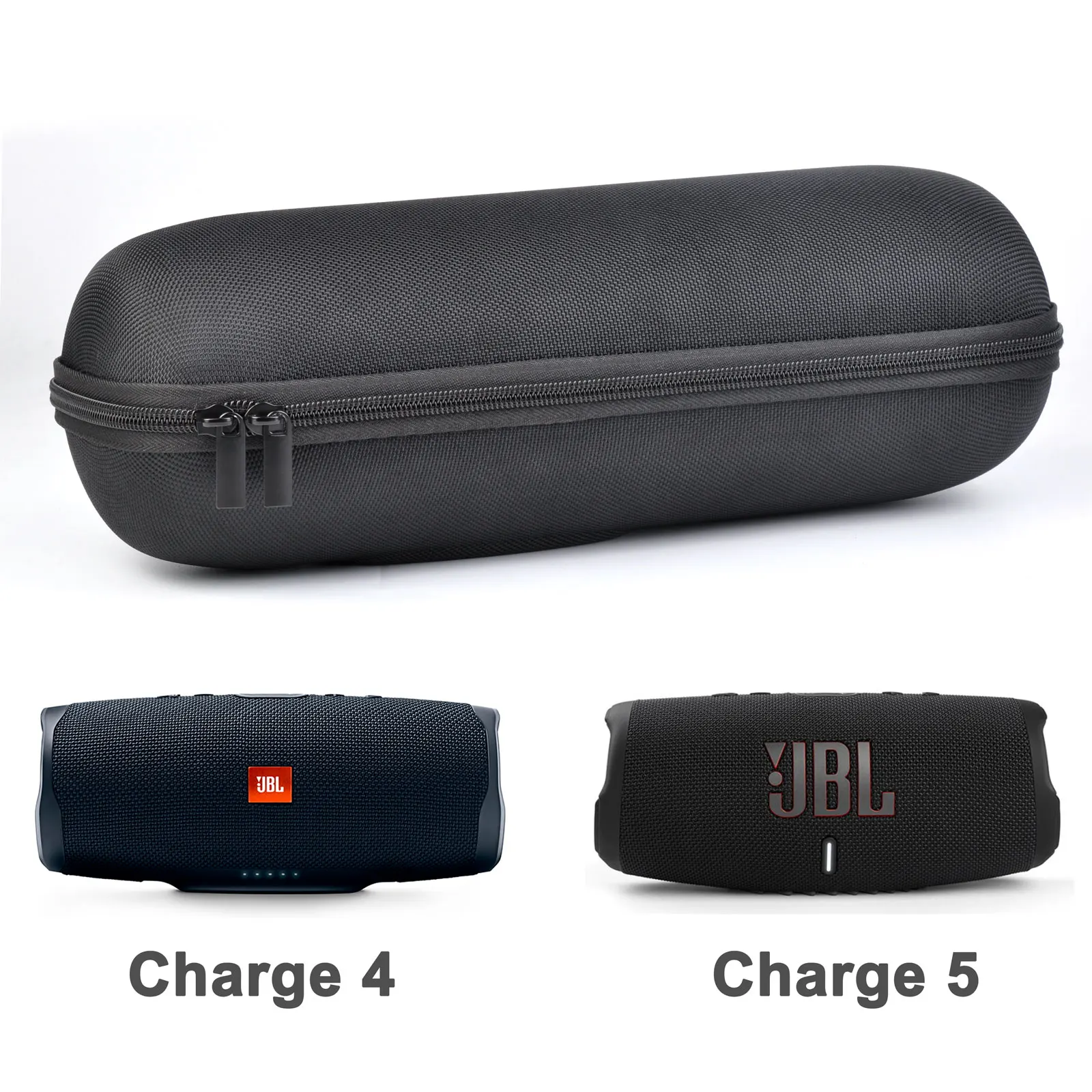 Hard Travel Bag for JBL Charge 4 Charge5, Protective Carrying Case for JBL Charge 4/5 Wireless Bluetooth Speaker (Only Bag).