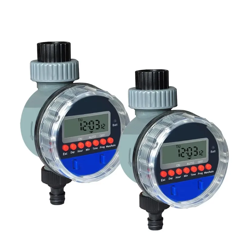 

Yuling Garden Irrigation Controller Digital Intelligent Watering System LCD Waterproof Electronic Water Injection Timer