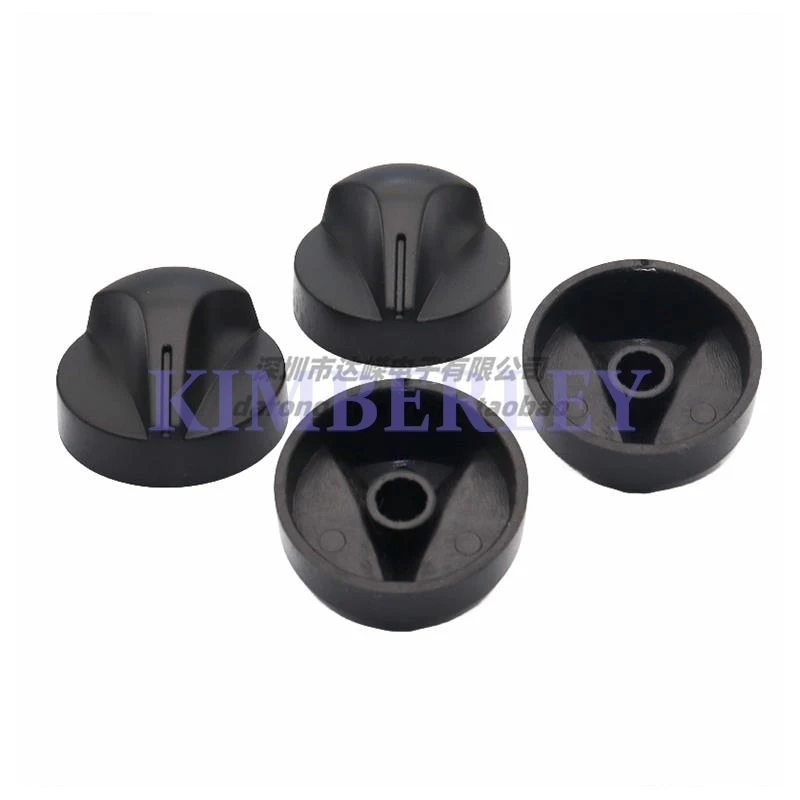 3PCS 29 X 15 Plastic Knob Cap Potentiometer Rotating Cap Power Amplifier Volume Adjustment Knob Cap 6MM Plum Handle