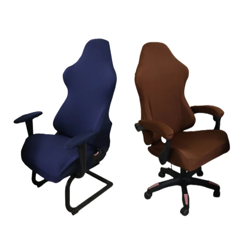 

New 4pc/set Gaming Chair Cover Spandex Stretch Office Chair Cover Elastic Seat Cover for Computer Chair Armchair Slipcover