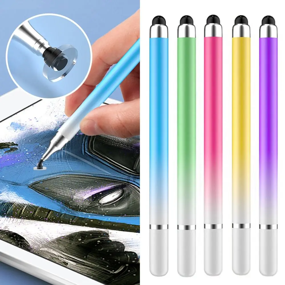 2-in-1 Universal Stylus Pen For Tablet Mobile Android ios Multi-function Capacitive Screen Touch Pen Drawing Pen Phone Accessory